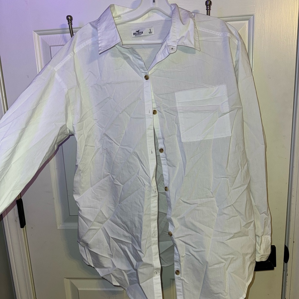 White Button-Up Shirt